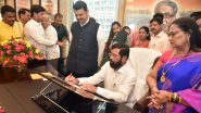 Maharashtra: सीएम एकनाथ शिंदे ने औपचारिक रूप से संभाला मुख्यमंत्री कार्यालय का पदभार, डिप्टी सीएम देवेंद्र फडणवीस भी रहे मौजूद